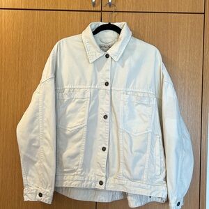 Free People, We The Free Opal Swing Denim Jacket, Medium